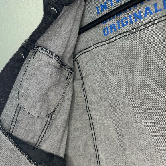 Harry Potter Ravenclaw Black Jean Jacket Size Medium - Picture 5 of 8